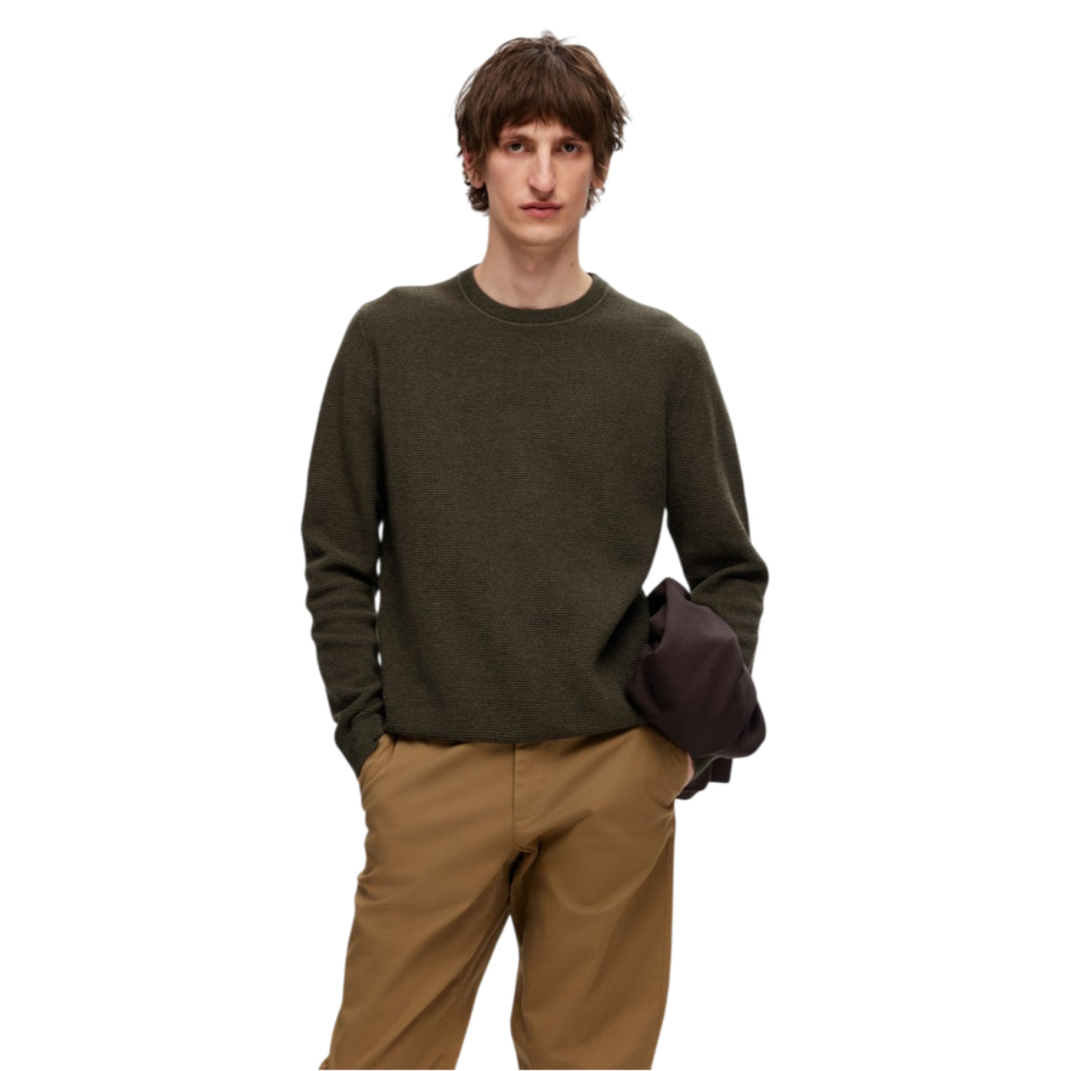 Ross knit structure crew