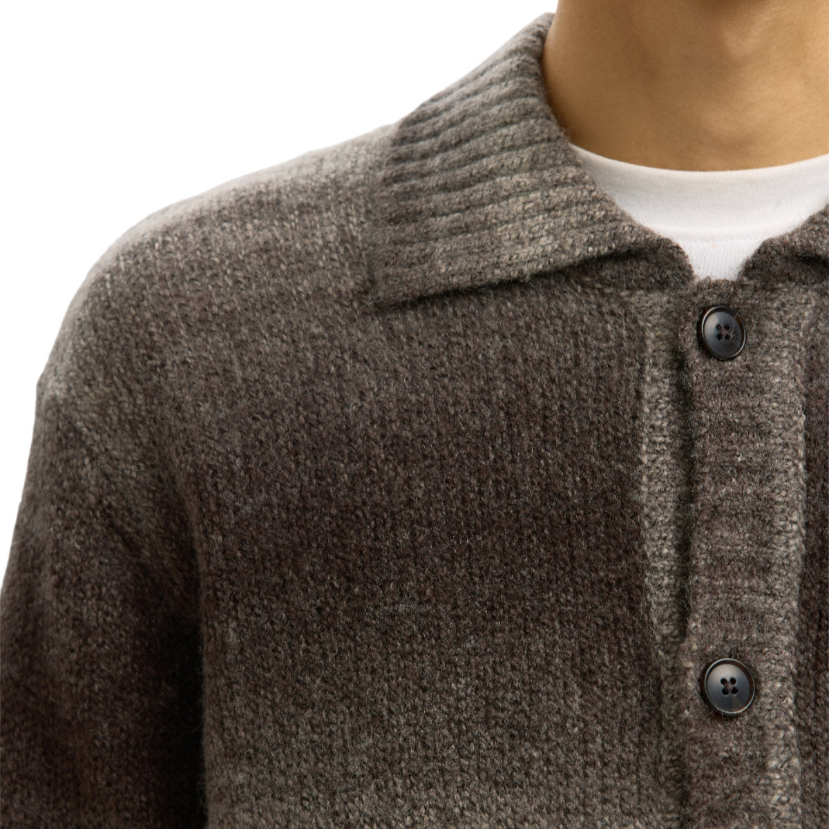 Slhgaard ls relaxes polo cardigan