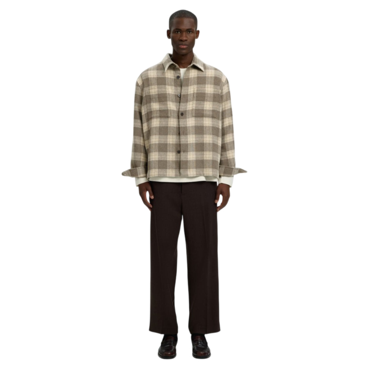 Slmole paablo wool overshirt