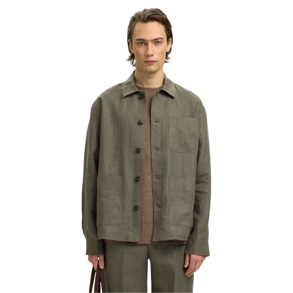Baird linen overshirt