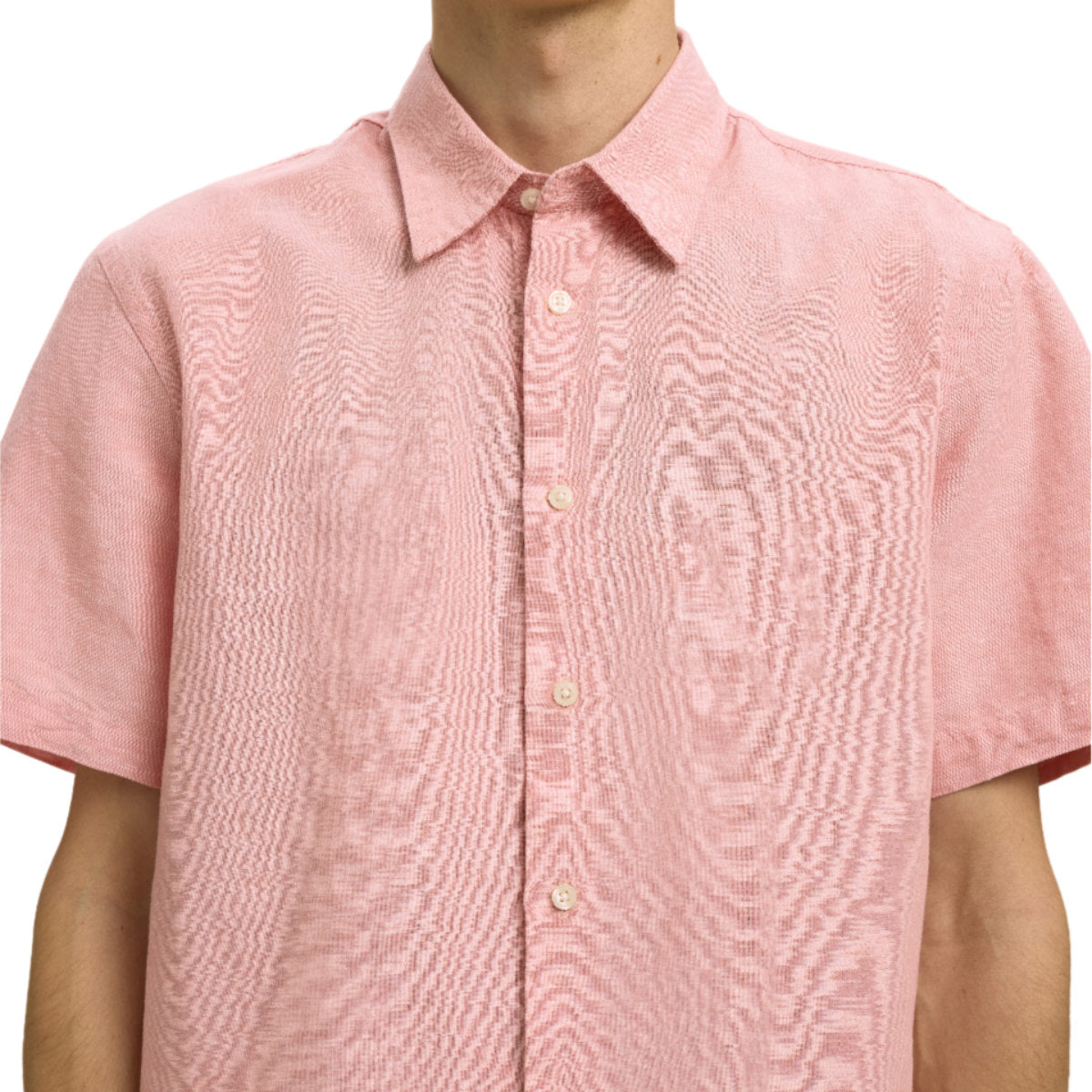 Clay linenblend shirt