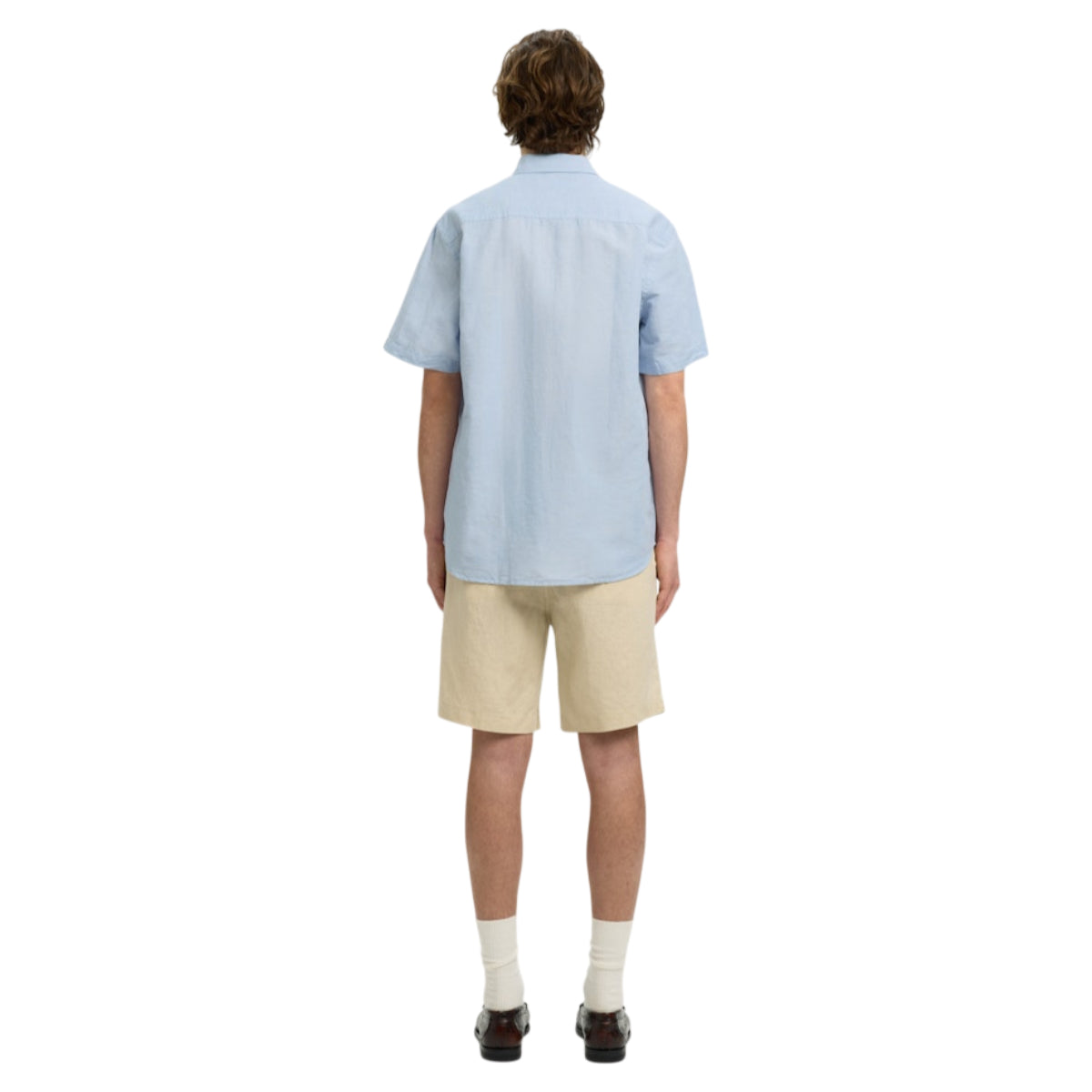 Clay linenblend shirt