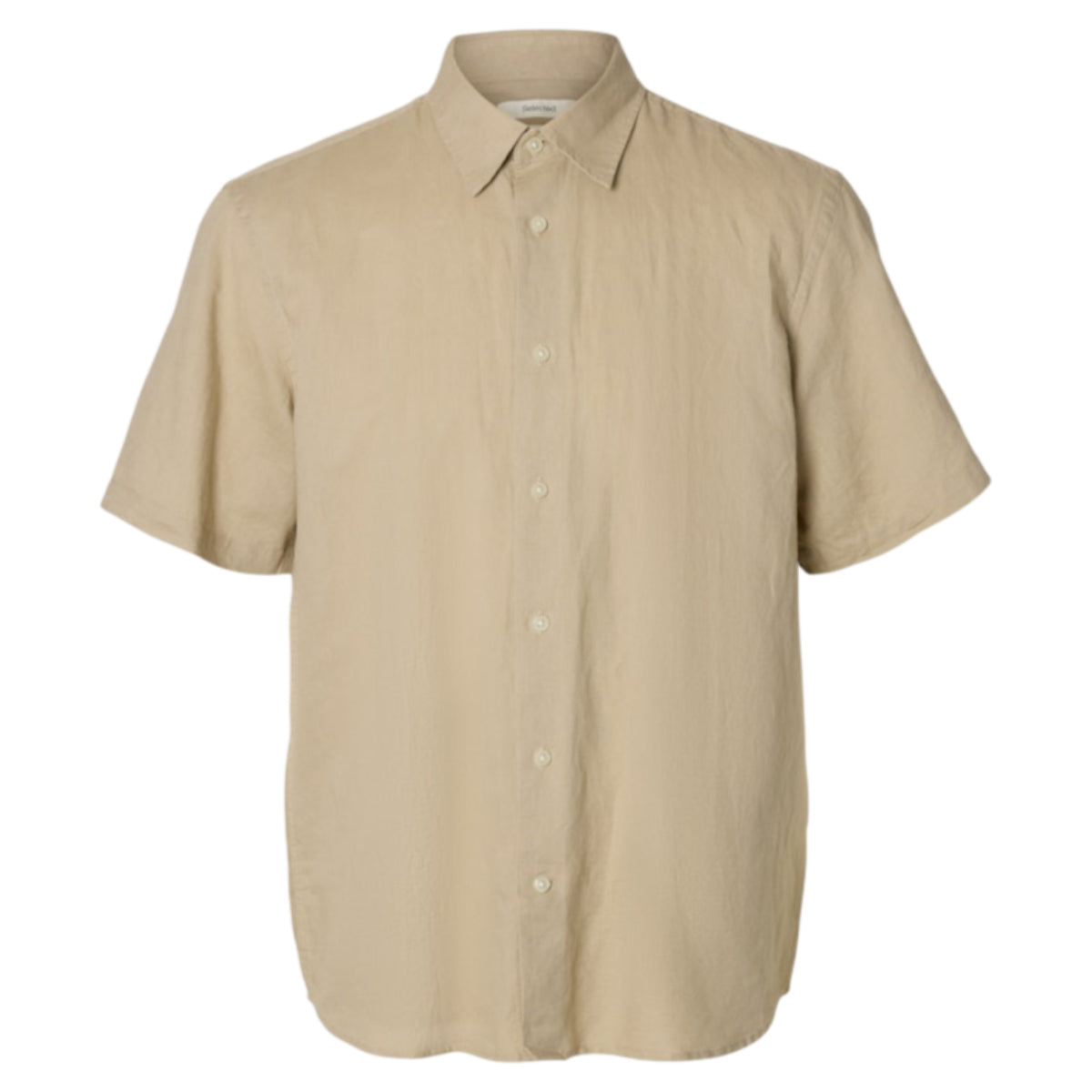 Clay linenblend shirt