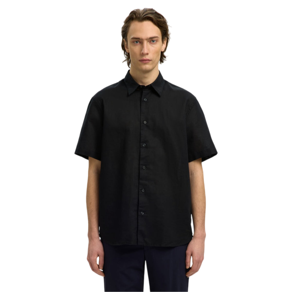 Clay linenblend shirt