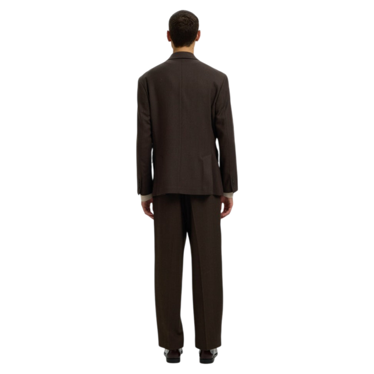 Relaxed brooks wool blazer