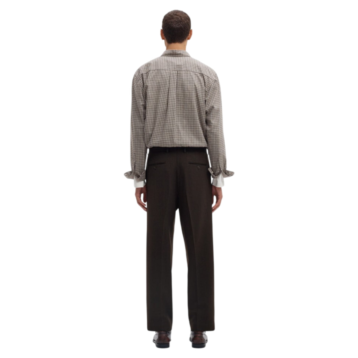 Relaxed brooks wool