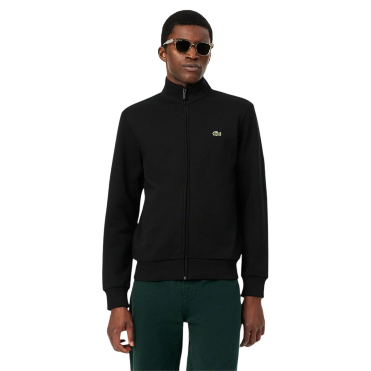 Zipped sweatshirt