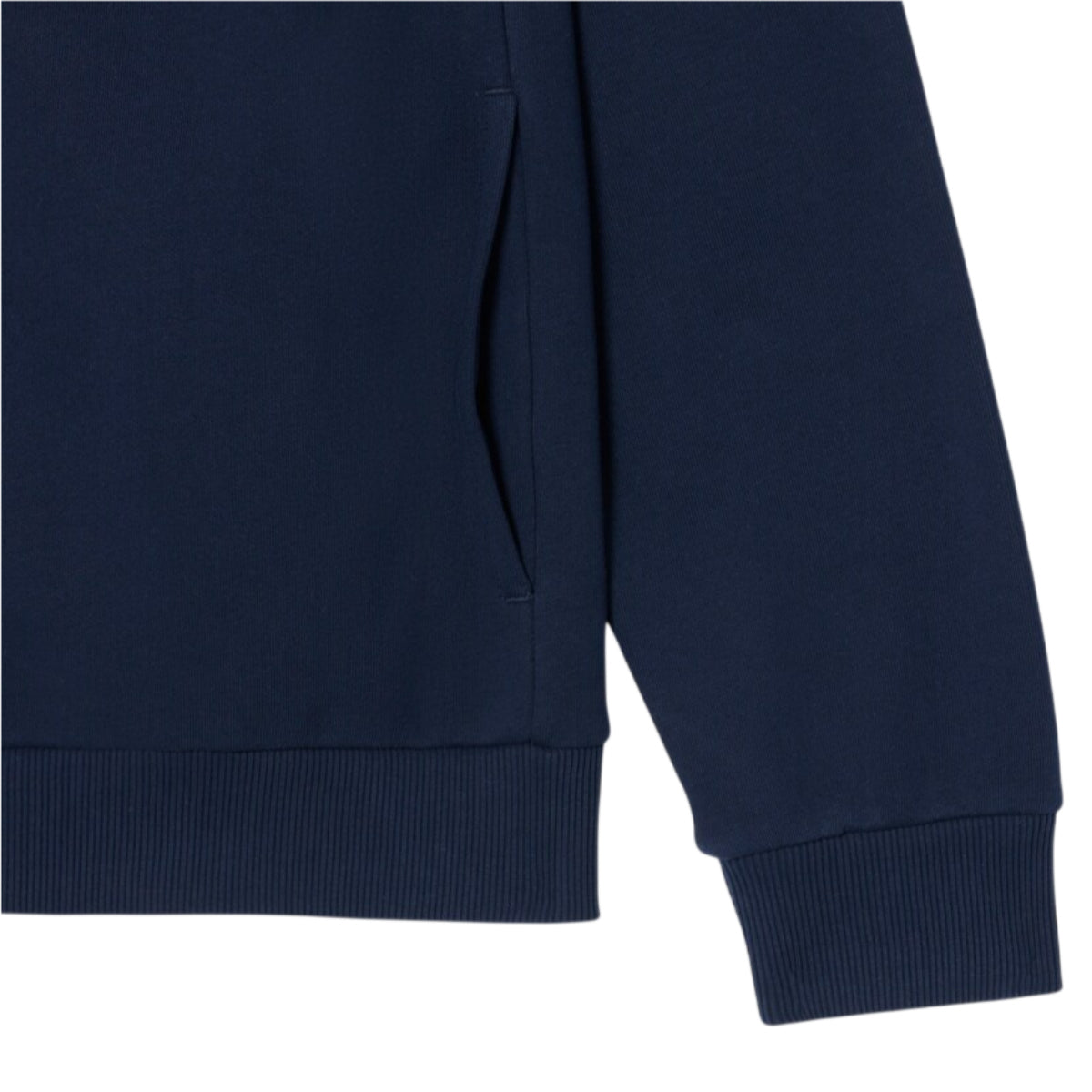 Zipped sweatshirt