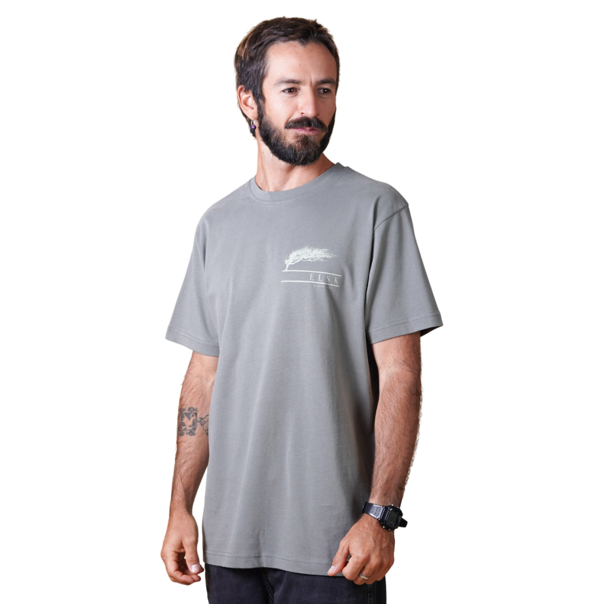 Stærk vind brushed t-shirt