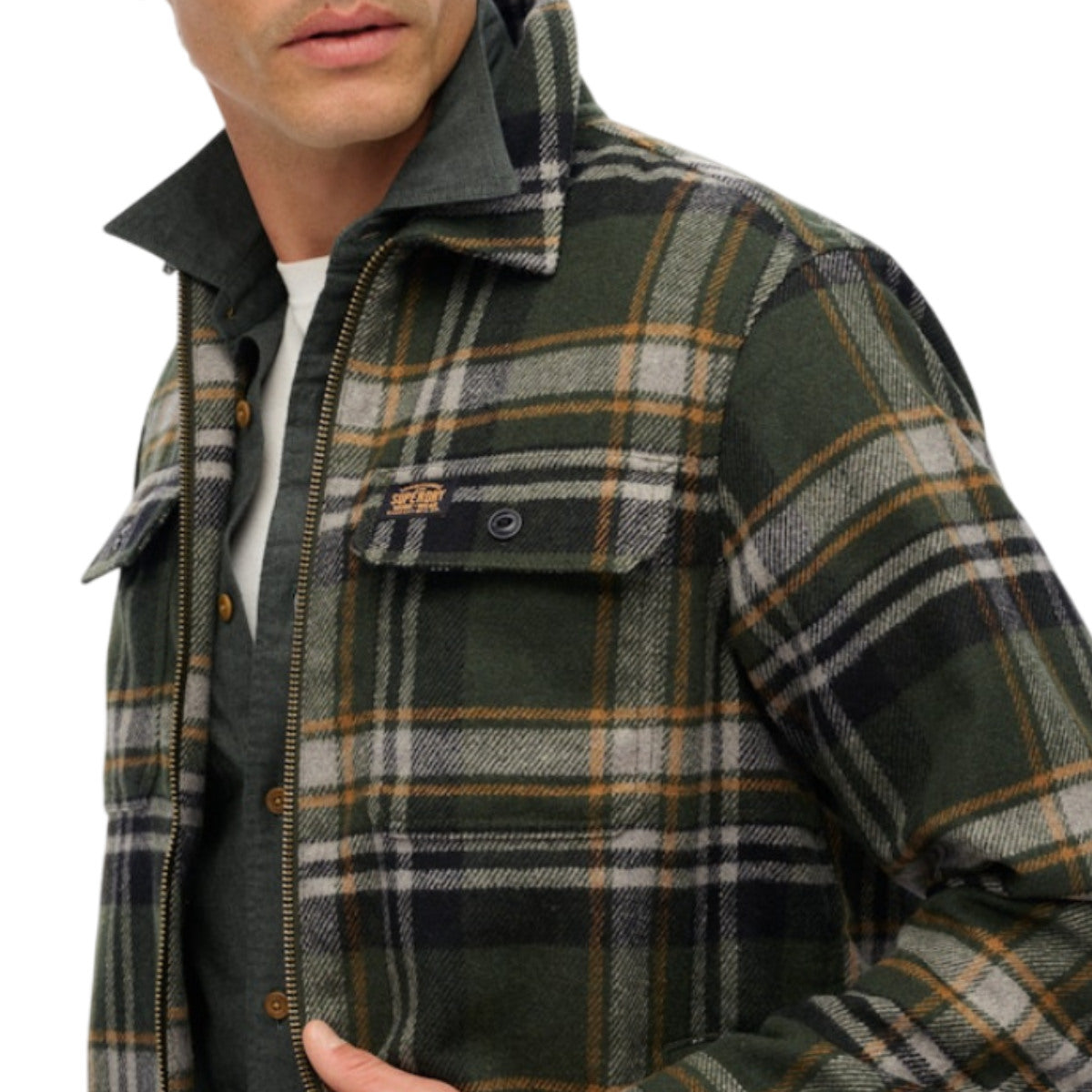 Wool Miller Zip Overshirt