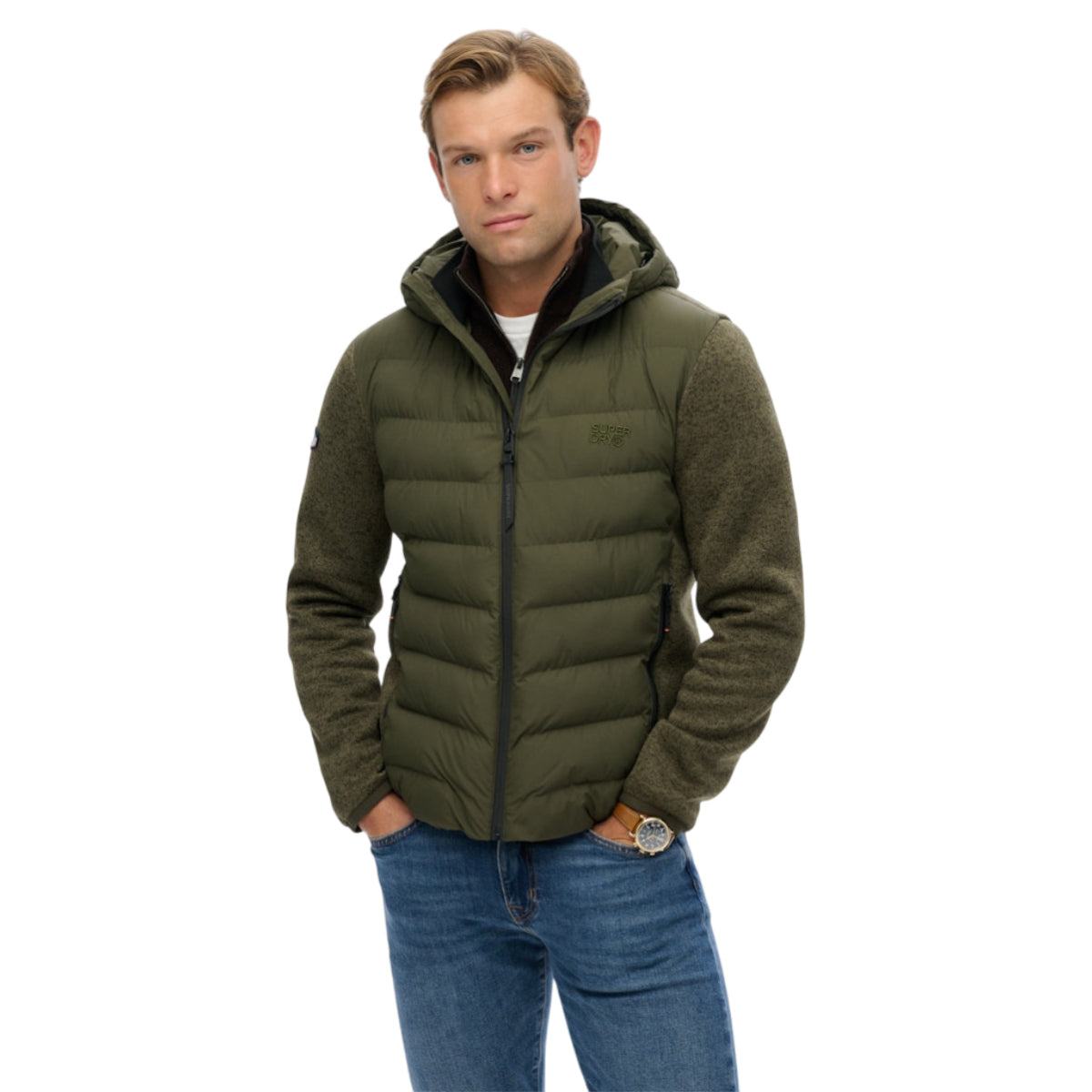 Hooded Storm Knit Hybrid