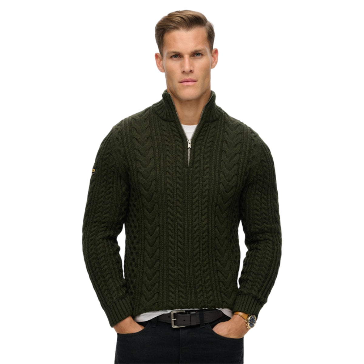 Vintage Jacob Henley Half Zip