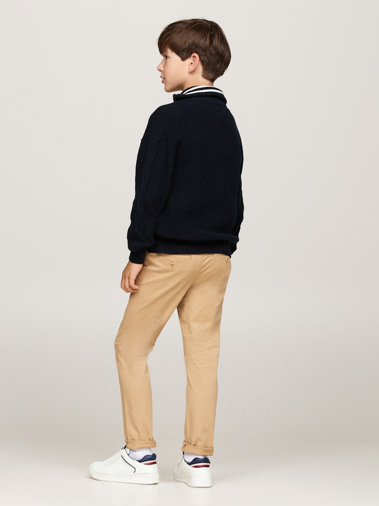 Turtleneck half zip