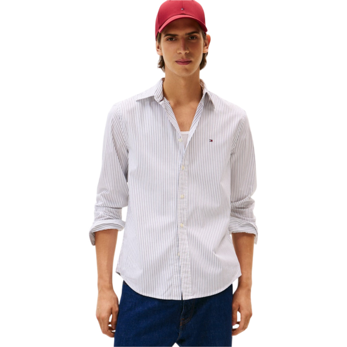 Core hairline poplin