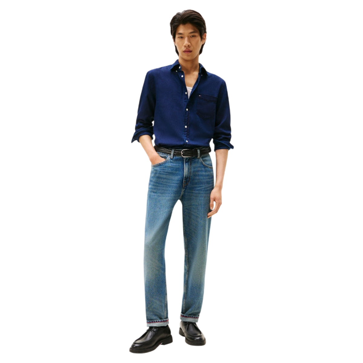 Flannel indigo shirt