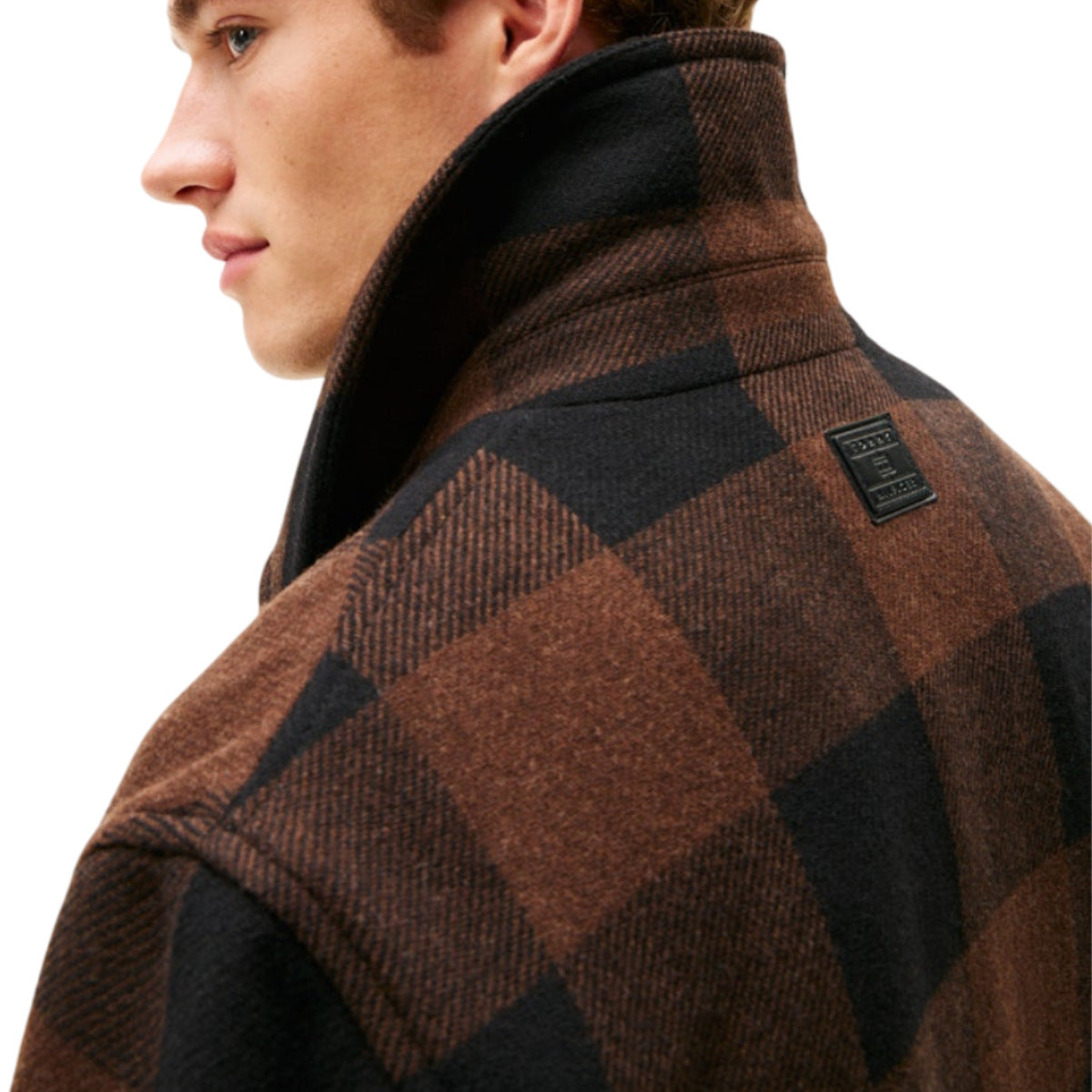 wool dbl face check