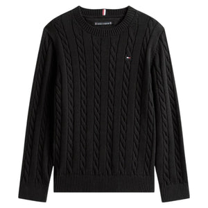 Cotton cable sweater