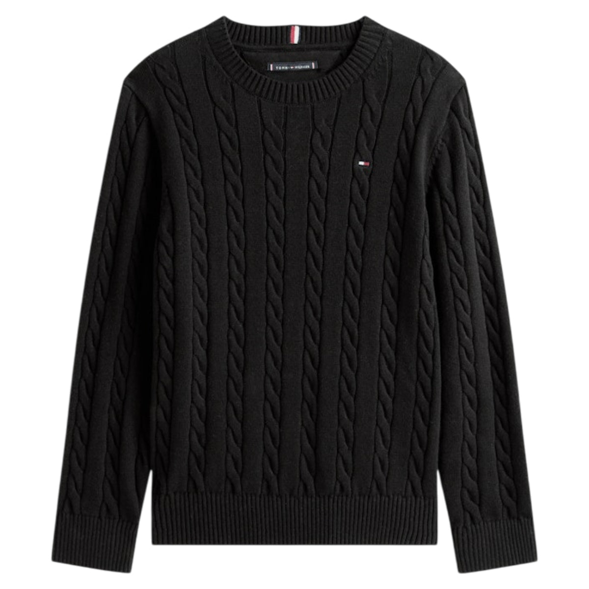 Cotton cable sweater