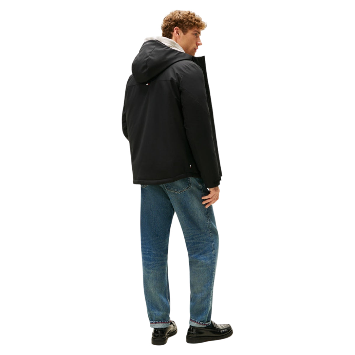 tech hodded parka