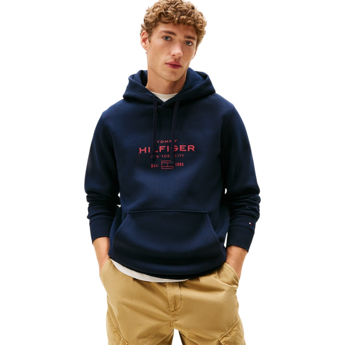 Oval graphic hoodie