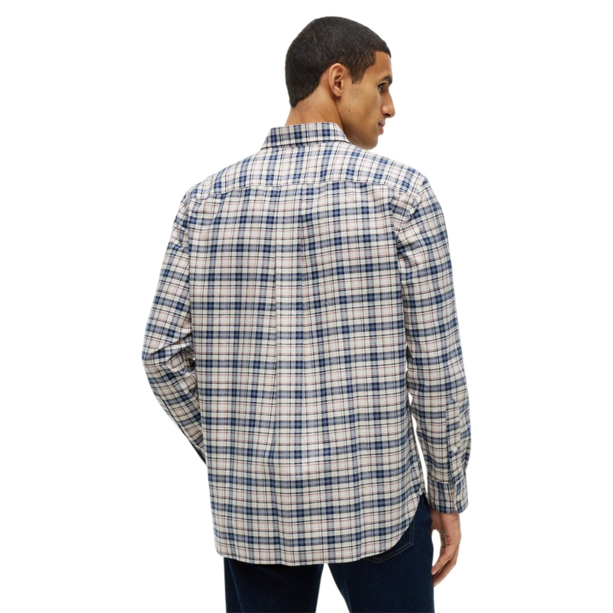 Oxford tartan check skjorte