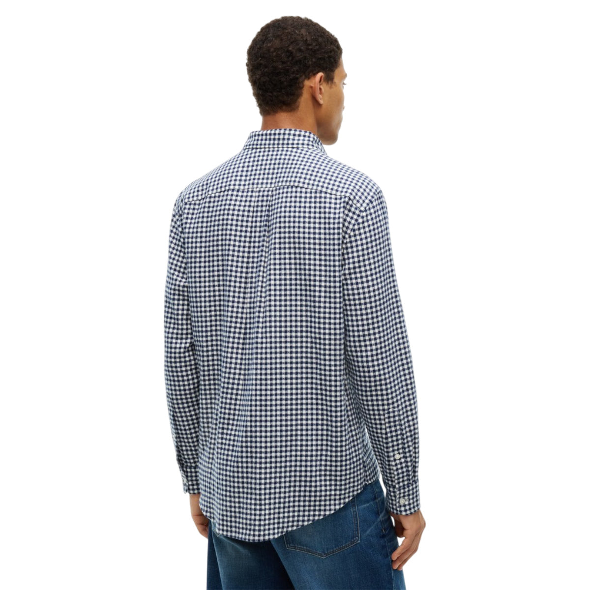 Flannel gingham dobb
