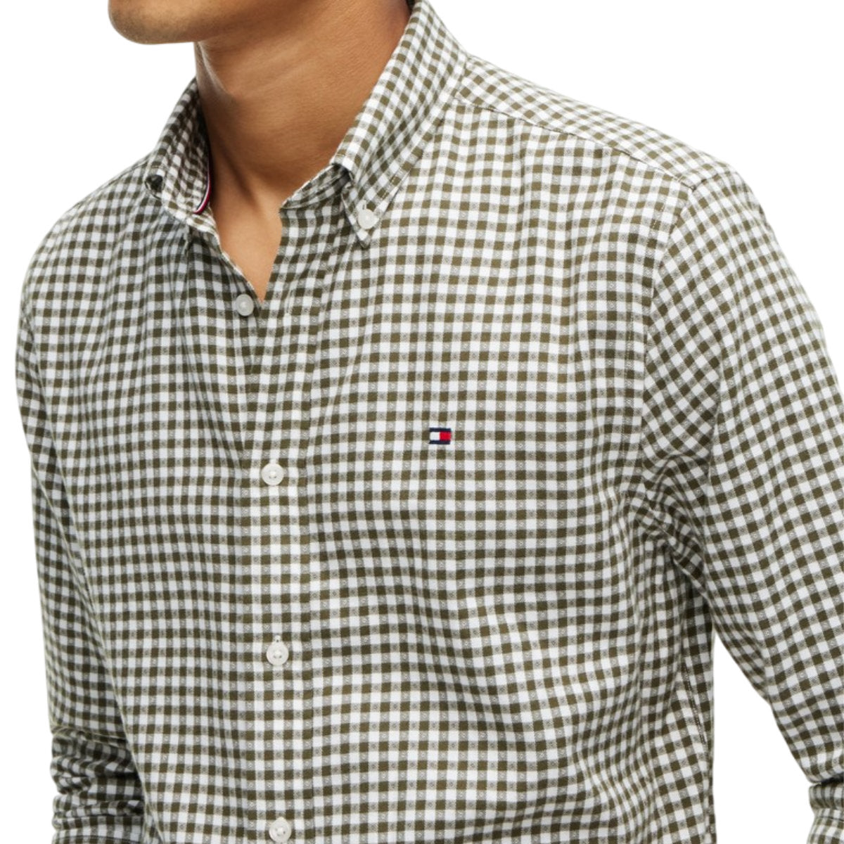 Flannel gingham dobb