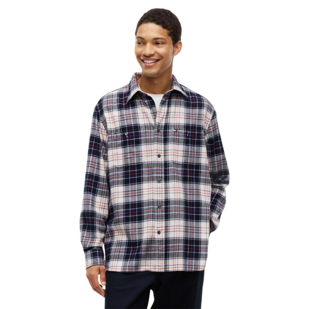 Rwb tartan flannel
