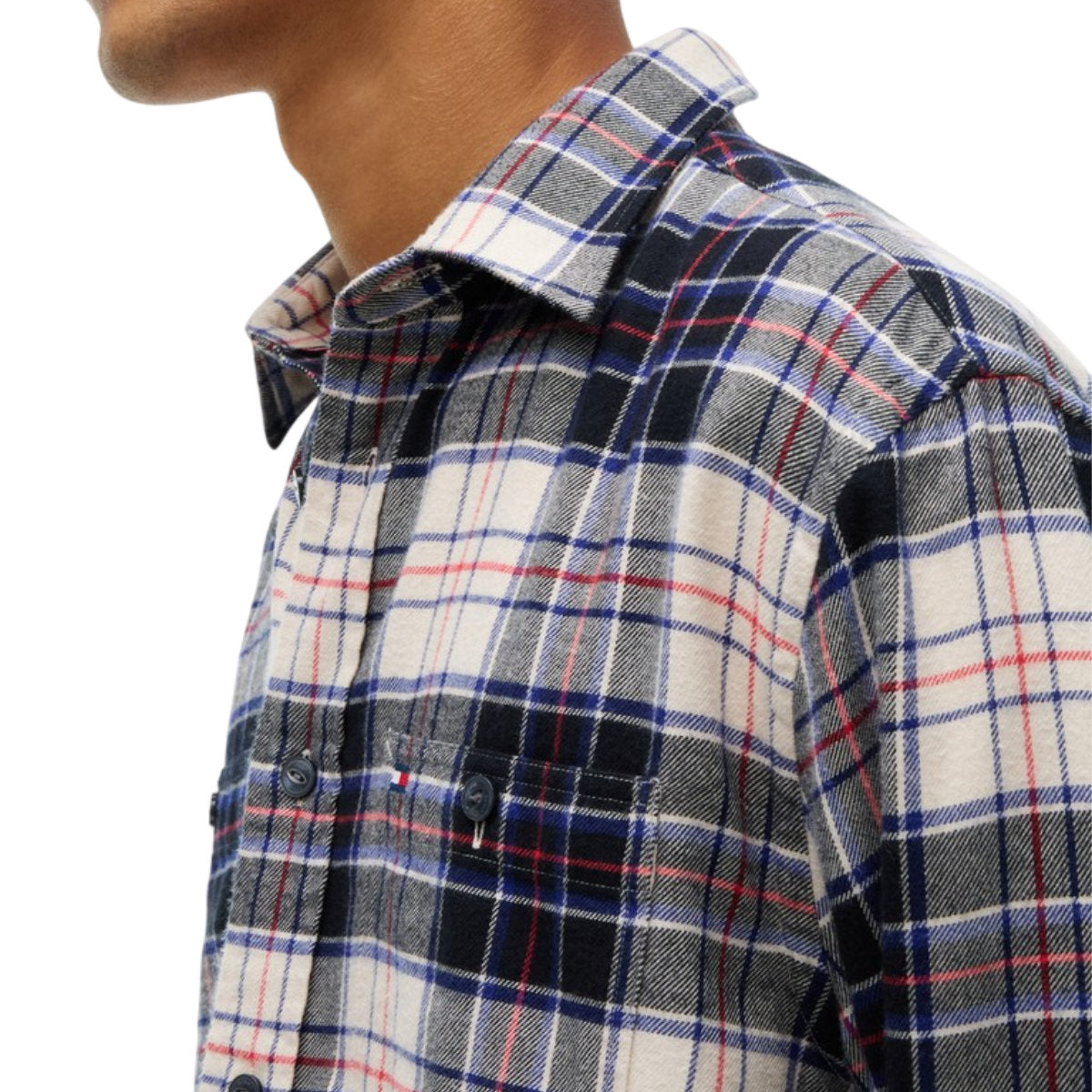 Rwb tartan flannel