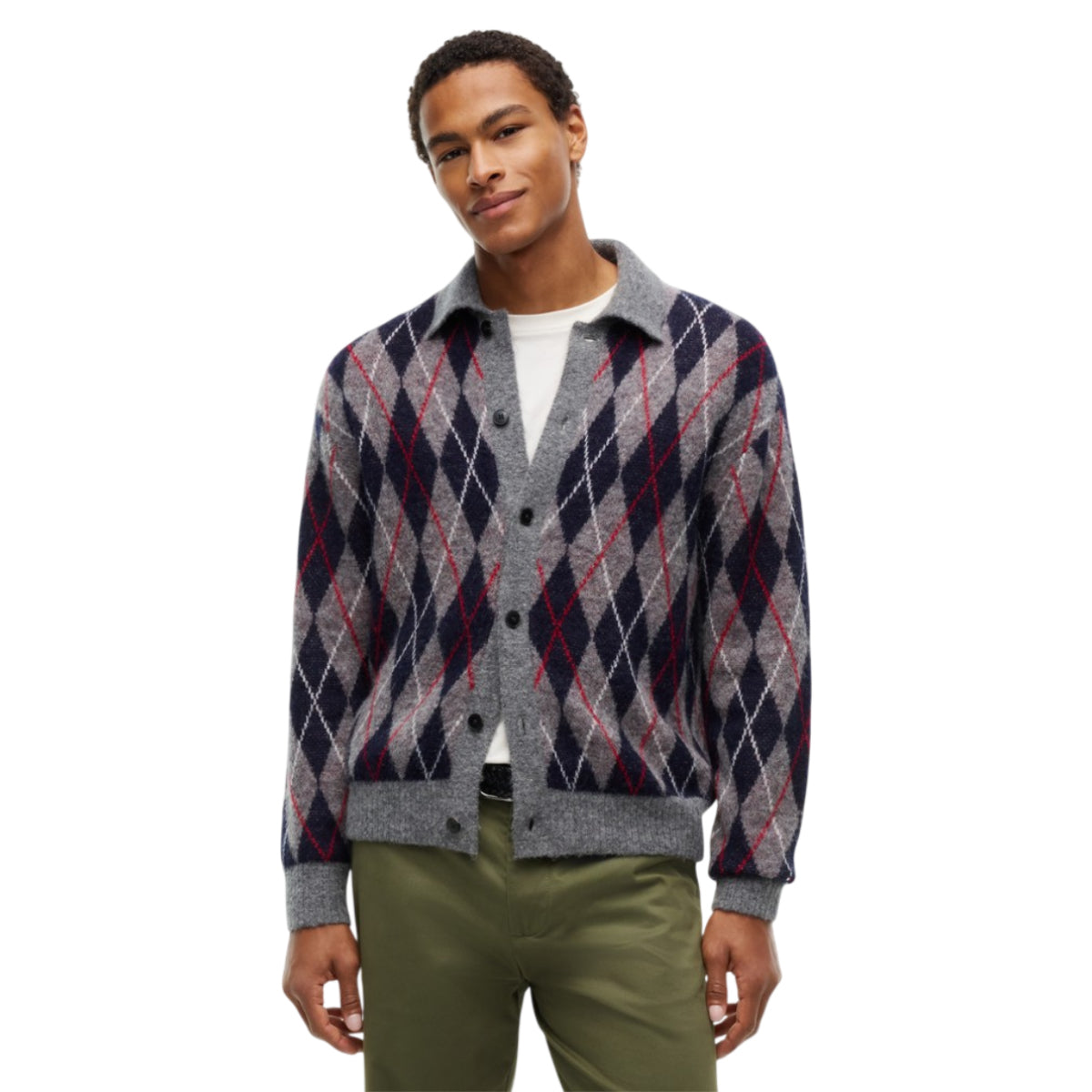 Alpaca blend argyle