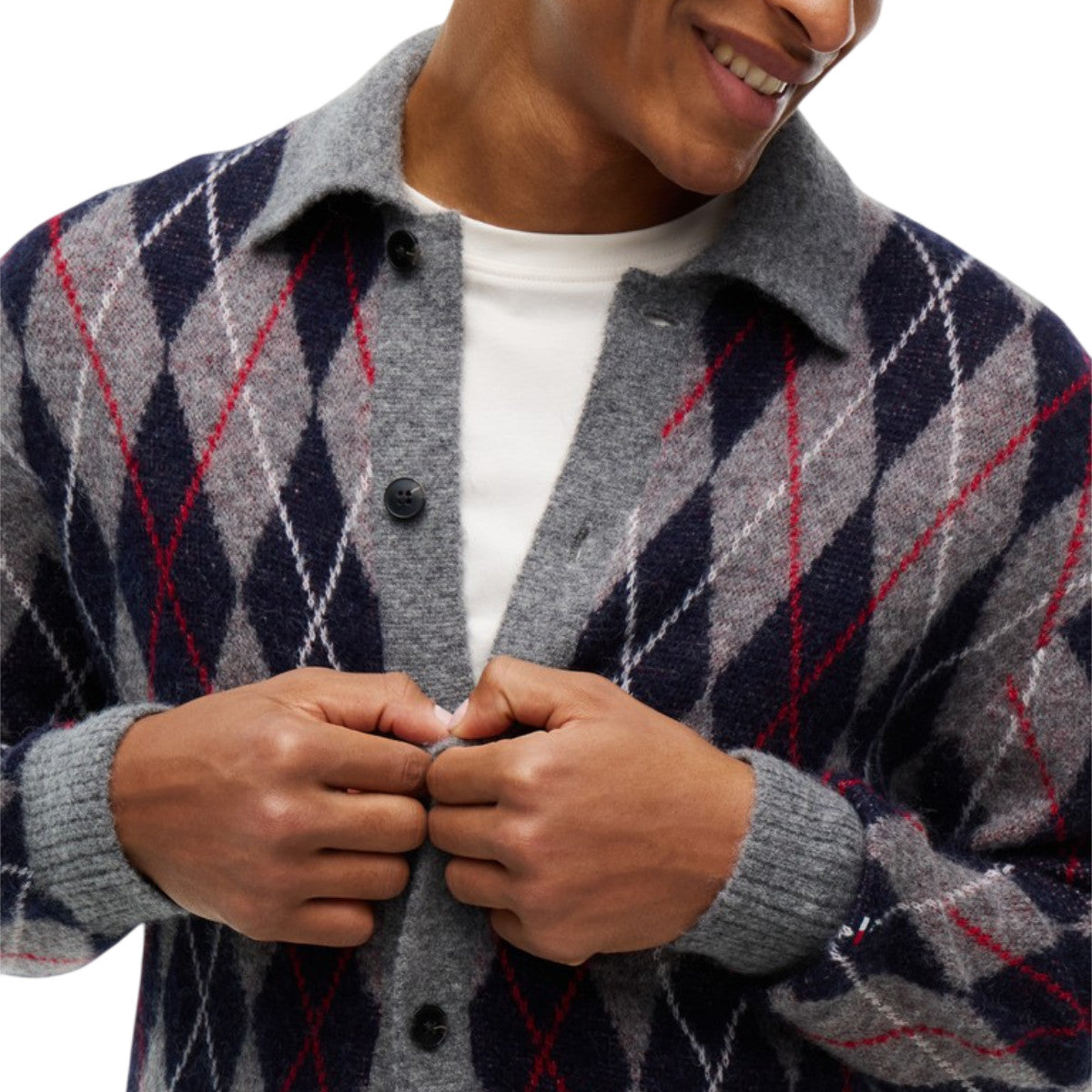 Alpaca blend argyle