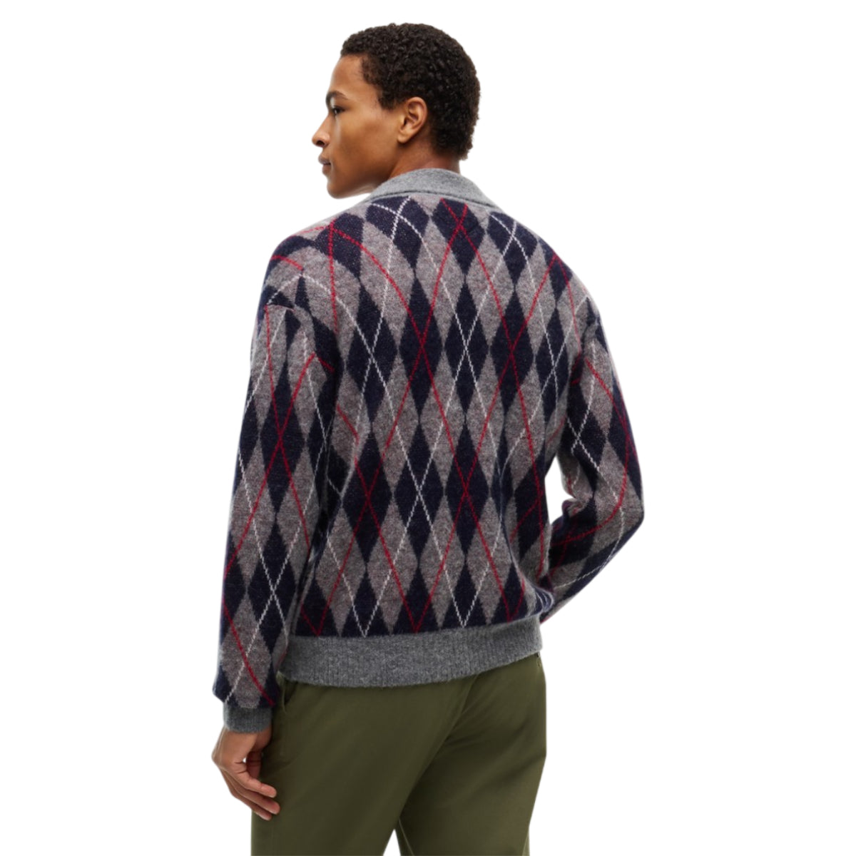 Alpaca blend argyle