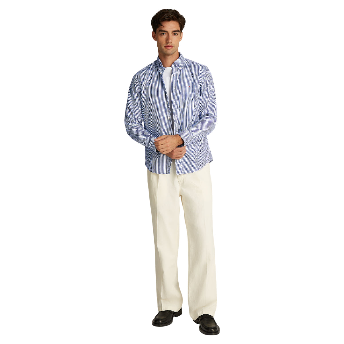 flex poplin shirt