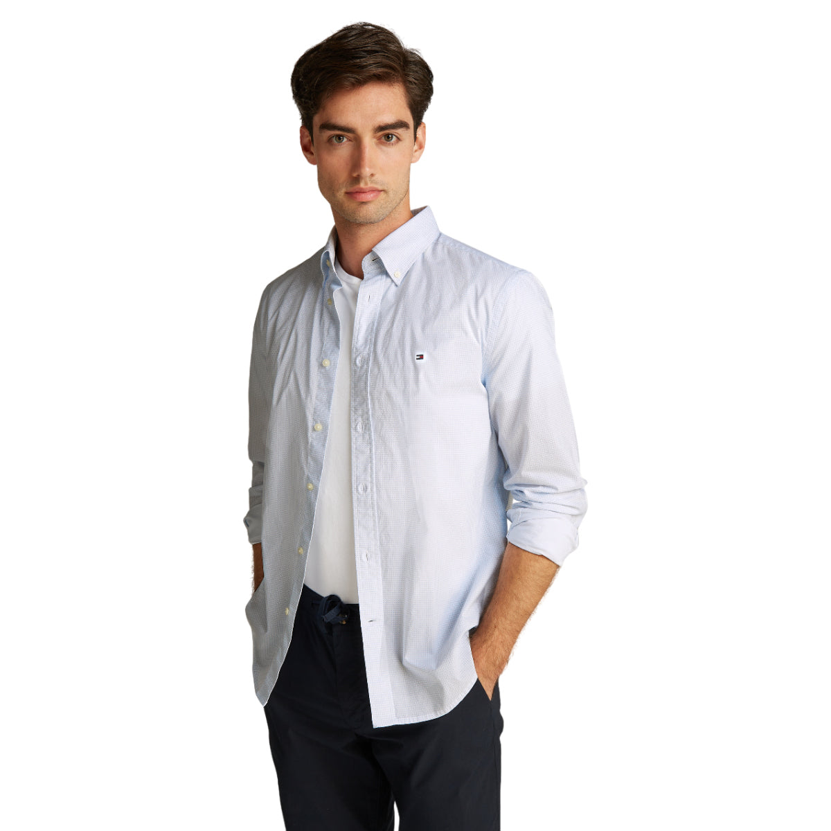 flex poplin mini print