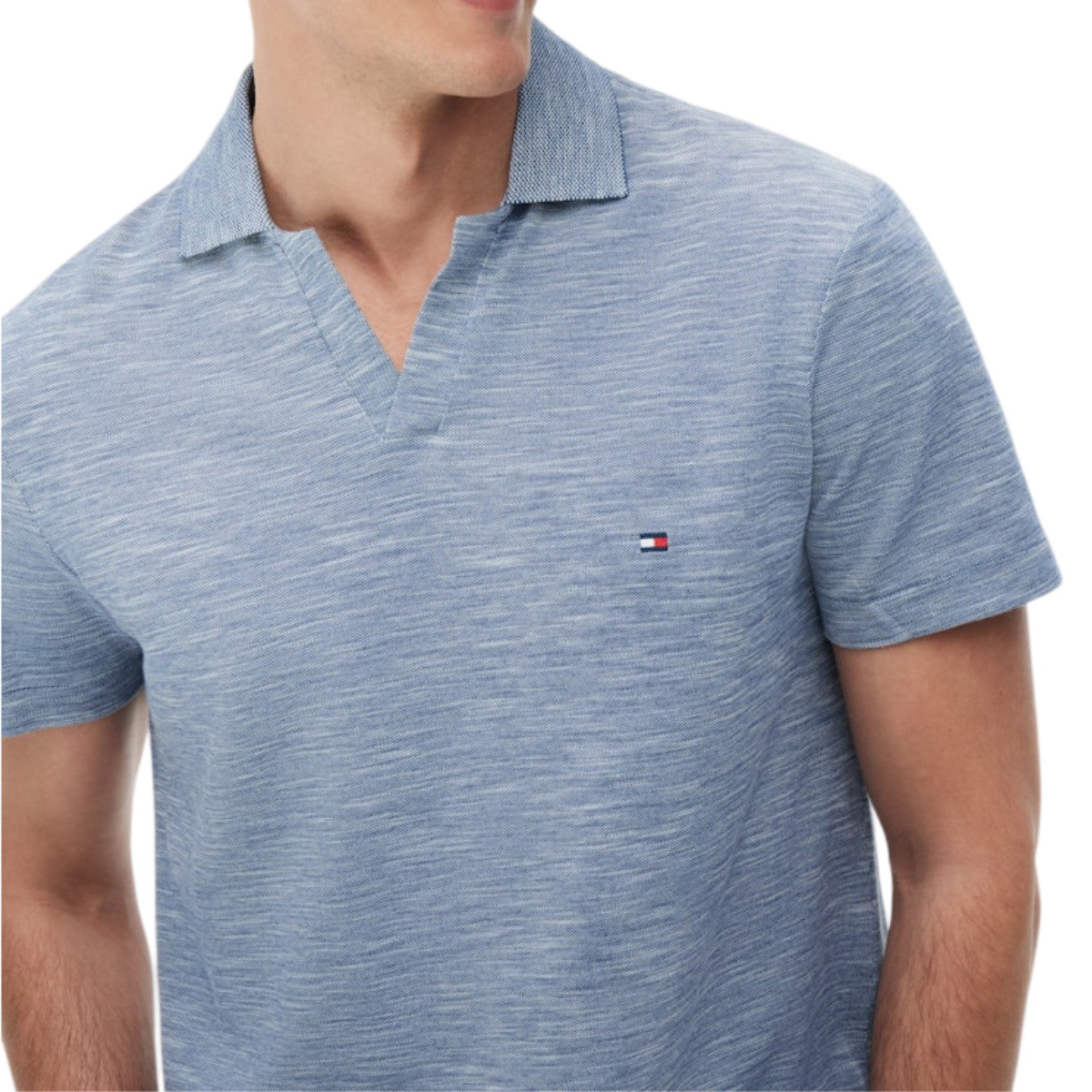 Slub oxford pique