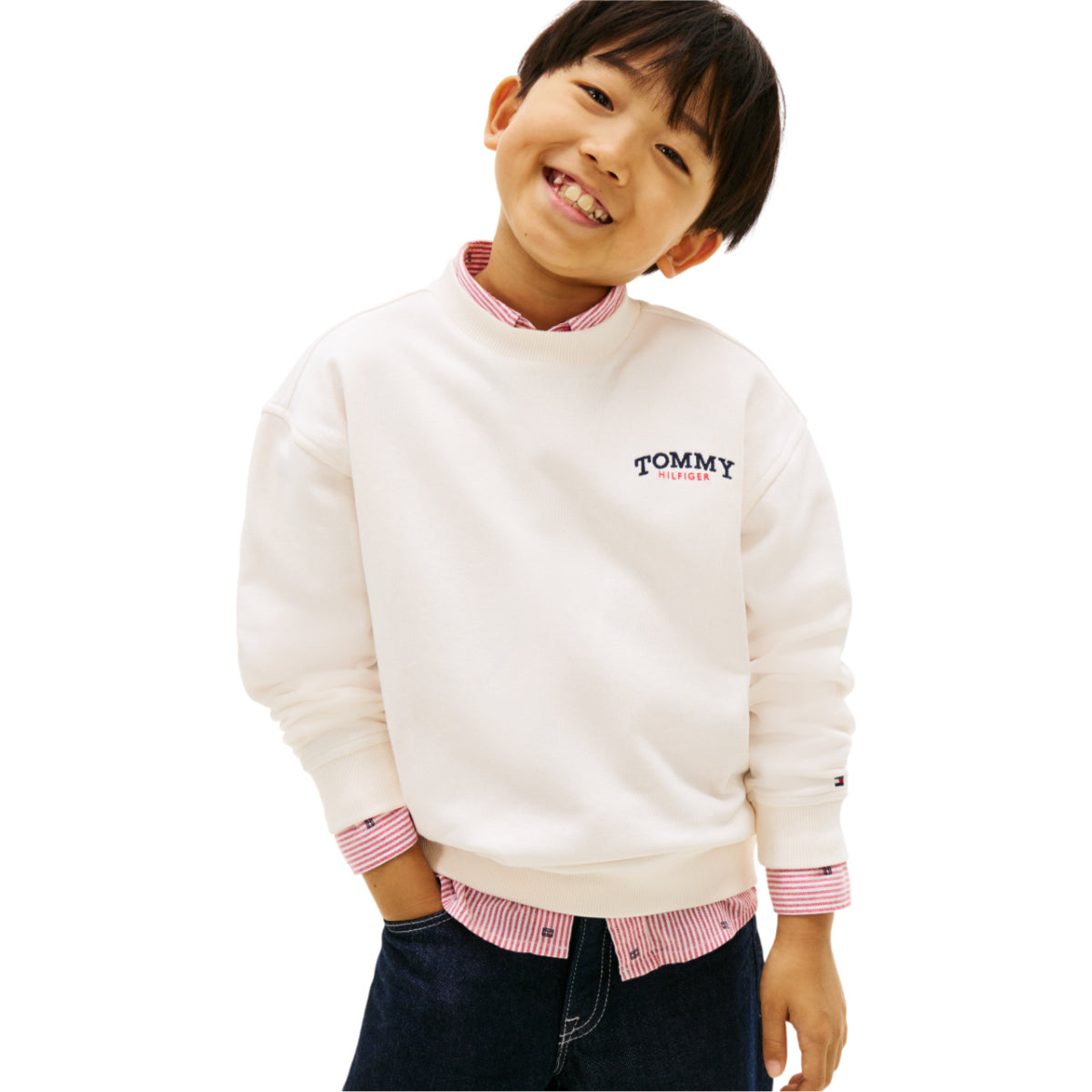 Monotype graphic sweatshirt
