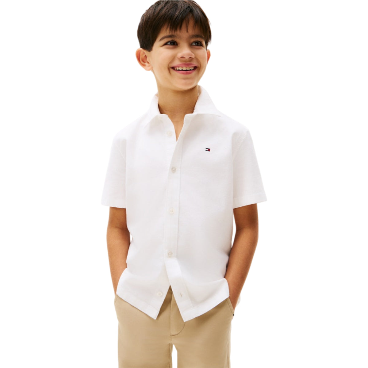 Stretch oxford shirt