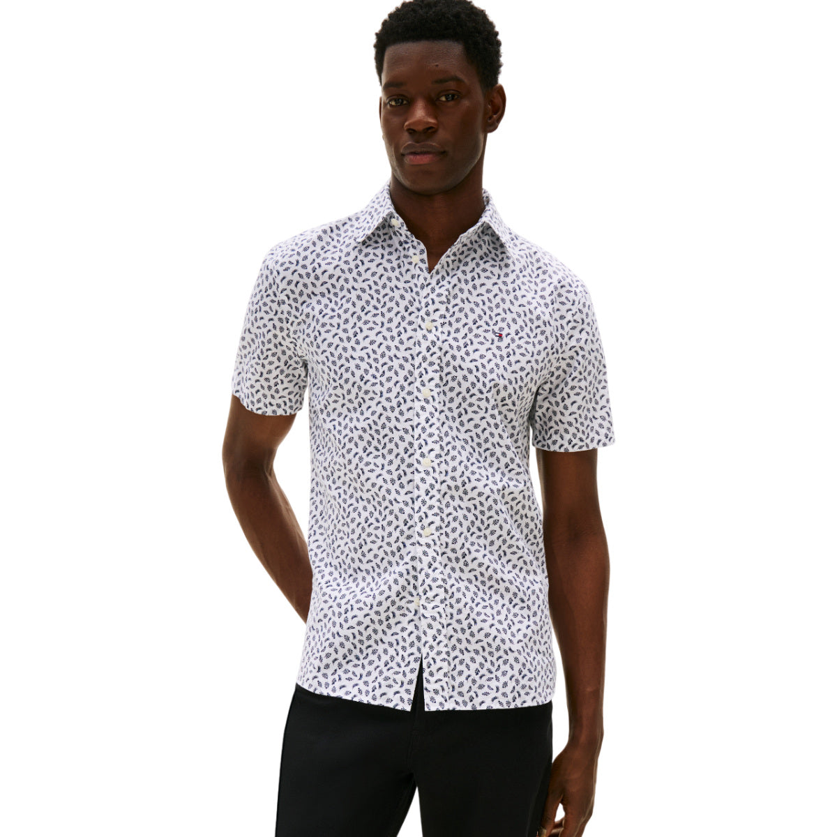 linen blend aop