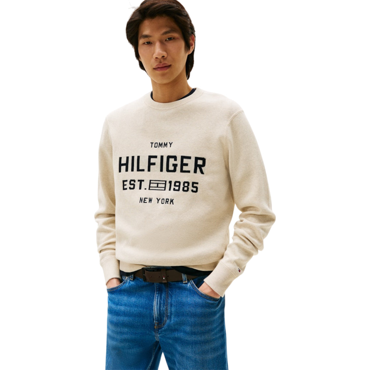 athleisure crew neck