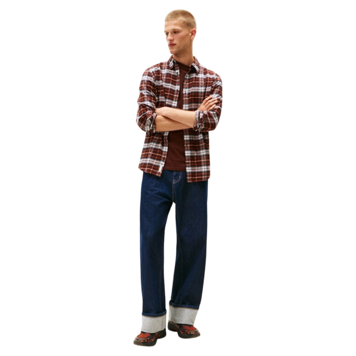 Tjm reg flannel check
