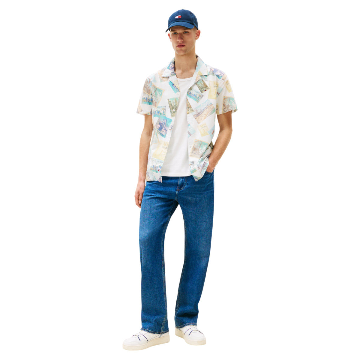 tjm aop poplin camp