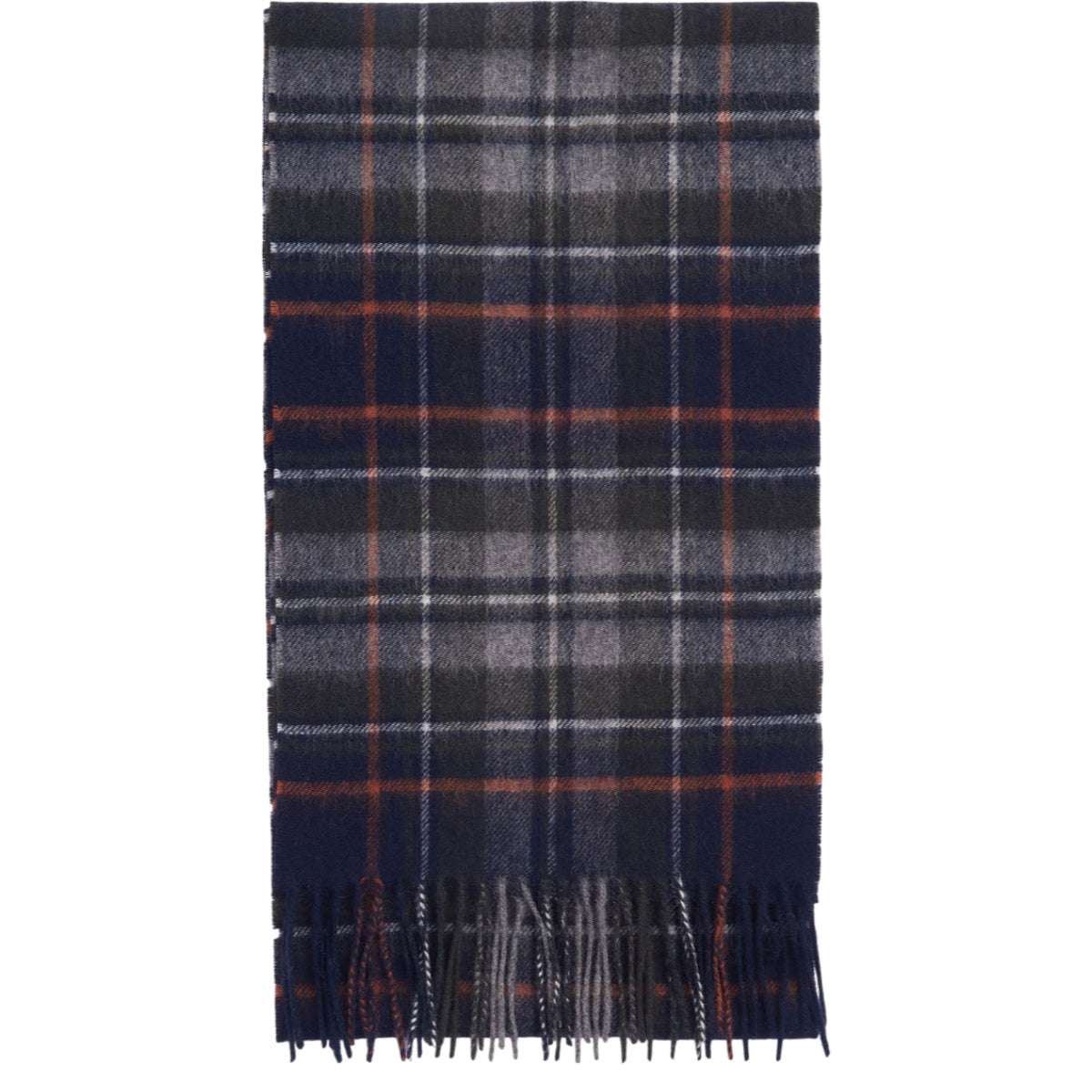 New check tartan scarf
