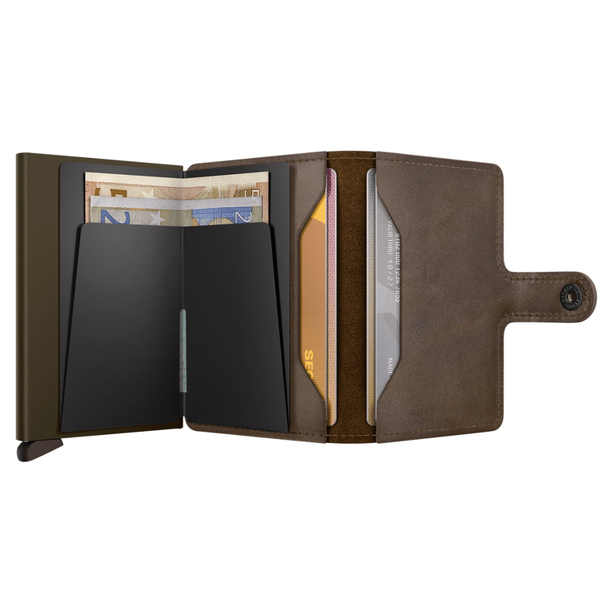 Miniwallet vintage oak