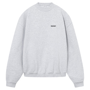 Oversize crewneck logo