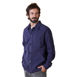 twill men`s overshirt