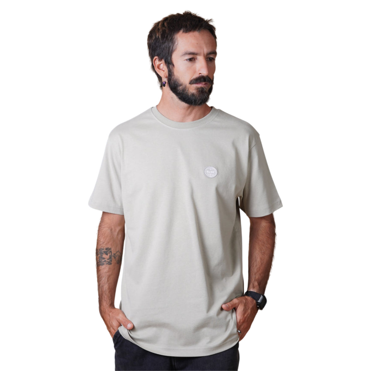 Globe brushed t-shirt