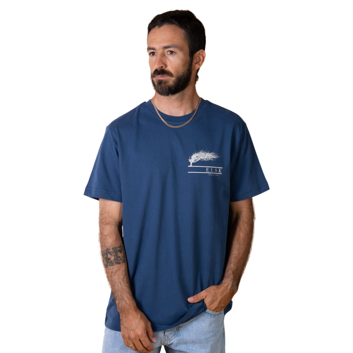 Stærk vind ch men's brushed t-shirt