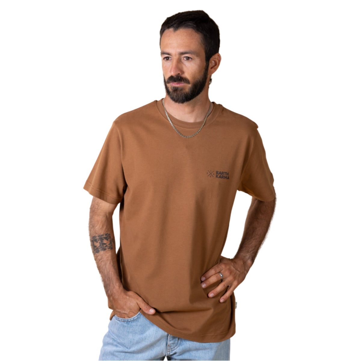 Earth karma brushed t-shirt