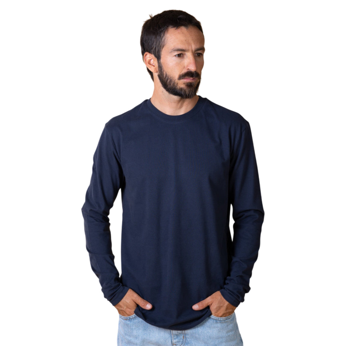 Basic brushed ls t-shirt