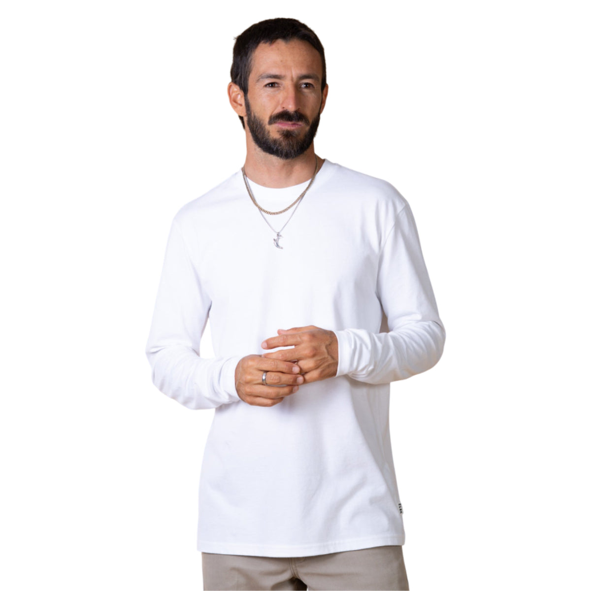 Basic brushed ls t-shirt